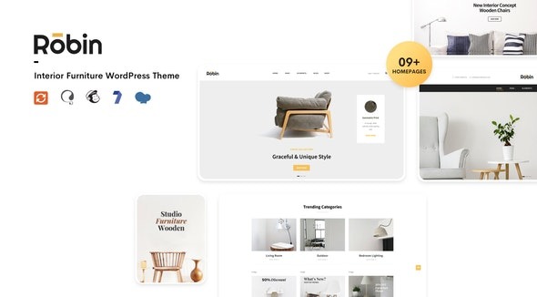 Robin 2.3.4 – Furniture Shop WooCommerce WordPress Theme