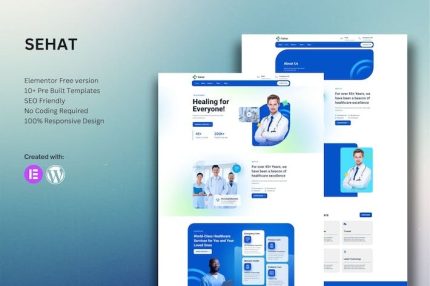 Sehat - Medical Elementor Template Kits