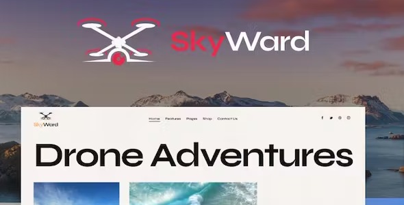 Skyward 1.13.0 – Drone Aerial Videography WordPress Theme