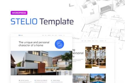 Stelio - Architects & Construction Company Elementor Pro Template Kit