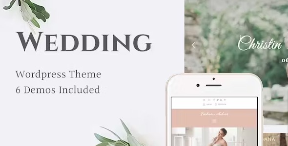 Wedding WordPress Theme Wedding WordPress Theme