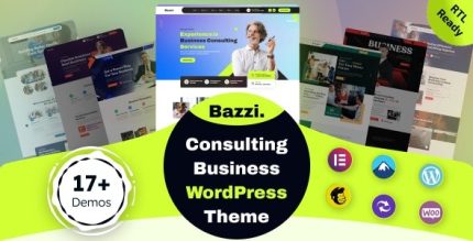Bazzi - Consulting Business WordPress Theme