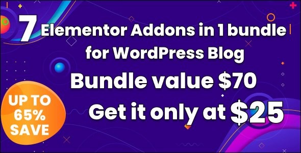 BWD Elementor Addons Bundle For Blogger 1.1