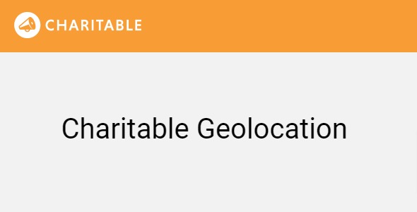 Charitable Geolocation 1.2.0