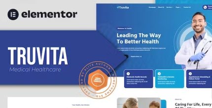 Truvita - Medical Healthcare Elementor Template Kit
