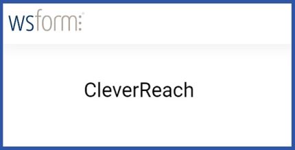 WS Form PRO CleverReach
