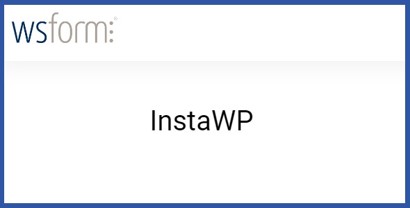 WS Form PRO InstaWP 1.0.0