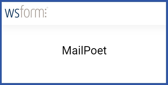 WS Form PRO MailPoet 1.0.3