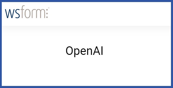 WS Form PRO OpenAI 1.2.10