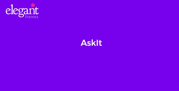 Elegant Themes AskIt 4.1.13