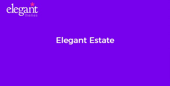 Elegant Themes Elegant Estate 5.0.14