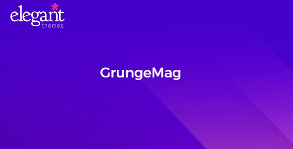 Elegant Themes GrungeMag 5.3.13