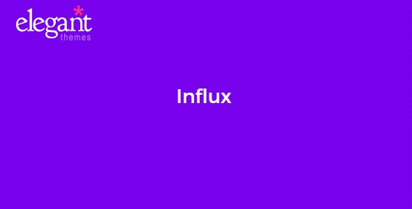 Elegant Themes Influx 4.3.13