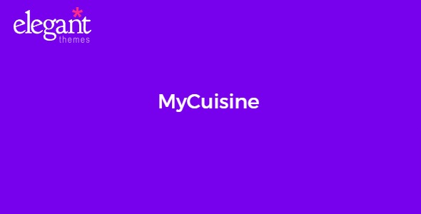 Elegant Themes MyCuisine 3.7.14
