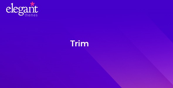 Elegant Themes Trim 2.3.13