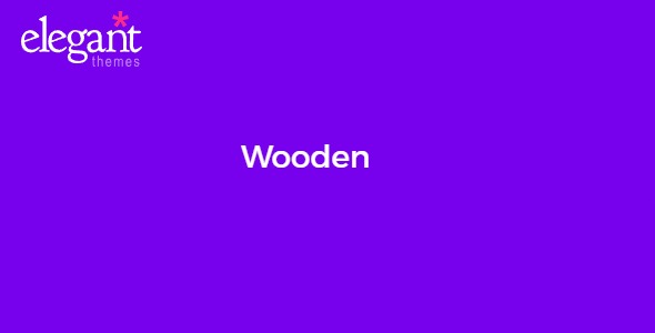 Elegant Themes Wooden 5.2.13