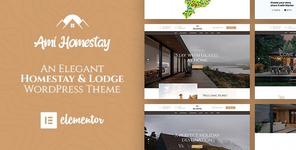 Ami Homestay 1.0.13 – Hotel Booking WordPress Theme
