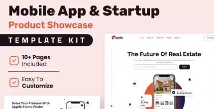 Appific - App Showcase Elementor Template Kit