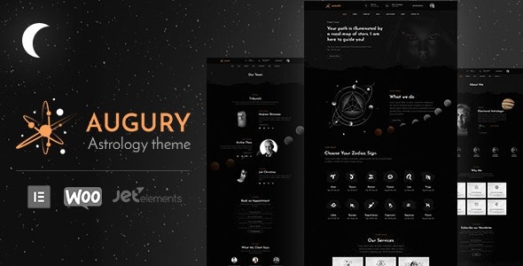 Augury 3.5 – Horoscope, Astrology WordPress Theme