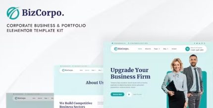 Bizcorpo - Corporate Business & Portfolio Elementor Template Kit