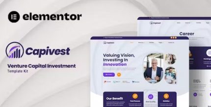 Capivest - Venture Capital Investment Elementor Template Kit