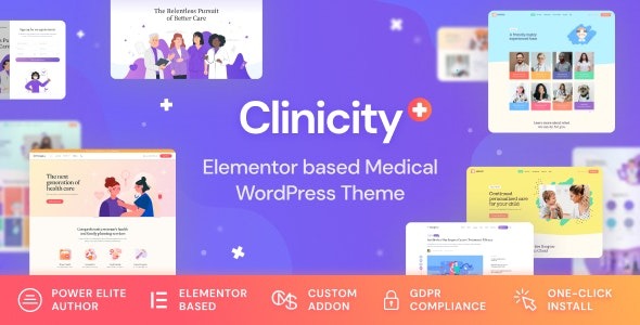 Clinicity 1.2.1 – Health & Medical Elementor Theme