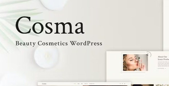 Cosma 3.0 – Beauty Cosmetics WordPress Theme