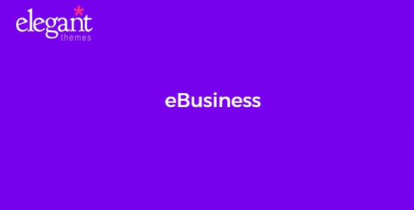Elegant Themes eBusiness 6.8.13