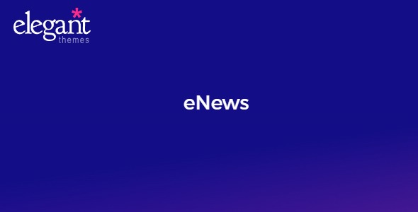 Elegant Themes eNews 4.9.13