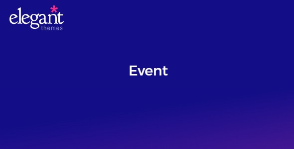 Elegant Themes Event 3.8.14