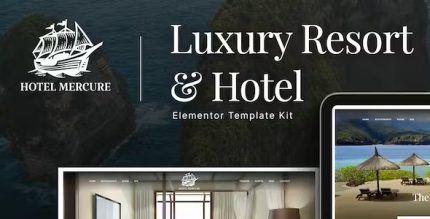 Hotel Mercure - Luxury Resort & Hotel Elementor Template Kit