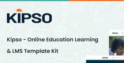 Kipso - Online Education Learning Elementor Template Kit