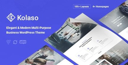 Kolaso - Modern Multi-Purpose WordPress Theme