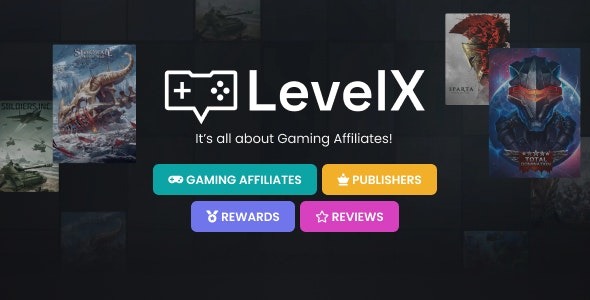 LevelX 2.1.2 – Gaming Affiliate WordPress Theme