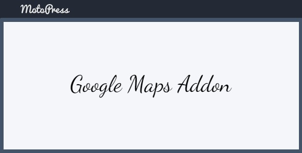 MotoPress Google Maps Addon 1.4.4