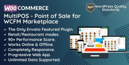MultiPOS Point of Sale for WCFM Marketplace - MultiVendor POS System