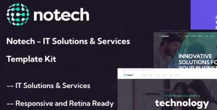 Notech - IT Solutions & Services Template Kit