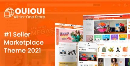 OuiOui - Multi Vendor MarketPlace Elementor WooCommerce Theme
