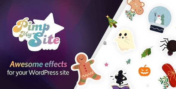 Pimp my Site 1.3.1 – Holiday, Weather & Festive Effects to Pimp your WordPress Site