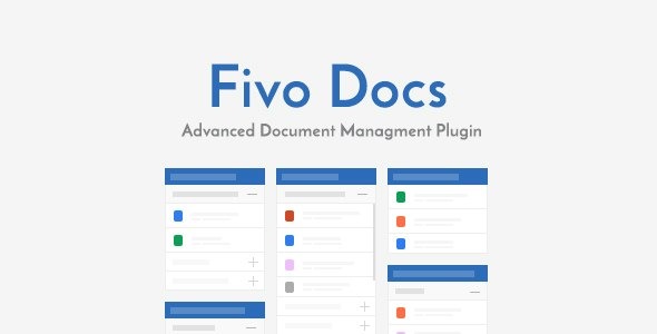 Fivo Docs 1.2.2 – WordPress Documents and Attachments Manager