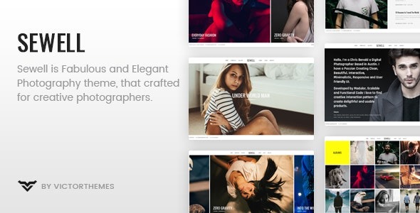 Sewell 1.9.1 – Photography WordPress Theme