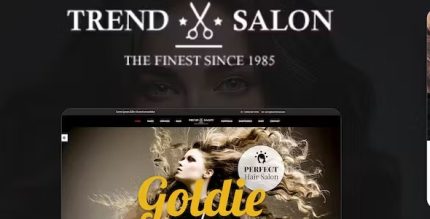 Trend Salon - WordPress Theme