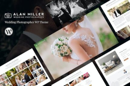 Vivagh - Wedding Photographer WordPress Theme