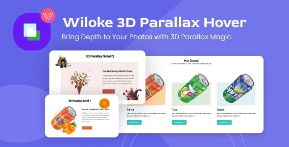 Wiloke 3D Parallax 1.0.0