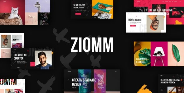 Ziomm 1.0.5 – Creative Agency & Portfolio WordPress Theme