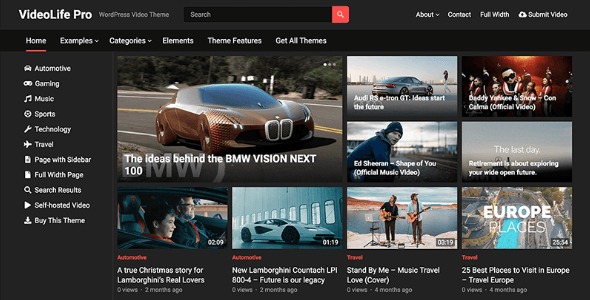 WP Enjoy VideoLife Pro 1.0.8