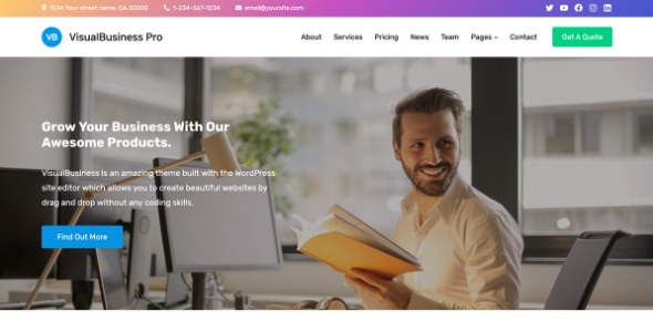 WP Enjoy VisualBusiness Pro 1.0.7