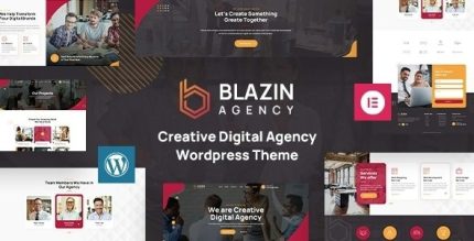 Blazin Agency - Creative WordPress Theme