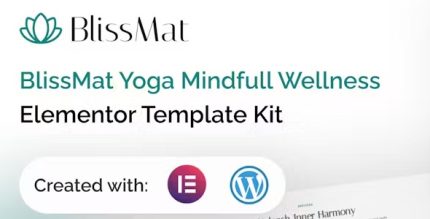 BlissMat - Yoga & Wellness Elementor Template Kit