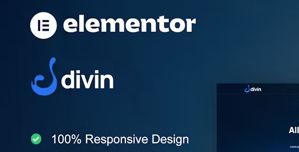 Divin - Diving Club Elementor ProTemplate Kit